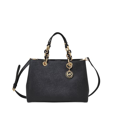 michael kors black cynthia bag|Michael Kors cynthia handbag.